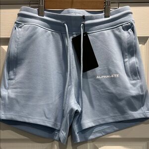 Alphalete Women's Light Blue Athletic Shorts